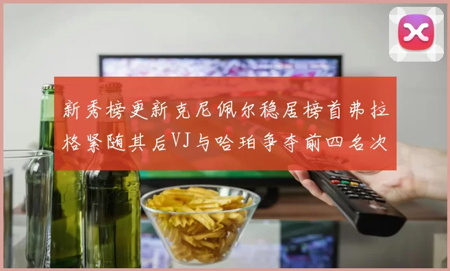 新秀榜更新克尼佩尔稳居榜首弗拉格紧随其后VJ与哈珀争夺前四名次